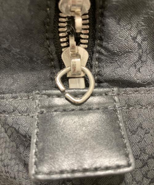 COACH（コーチ）COACH (コーチ) マイクロシグネチャー ボストンバッグ ブラックの古着・服飾アイテム