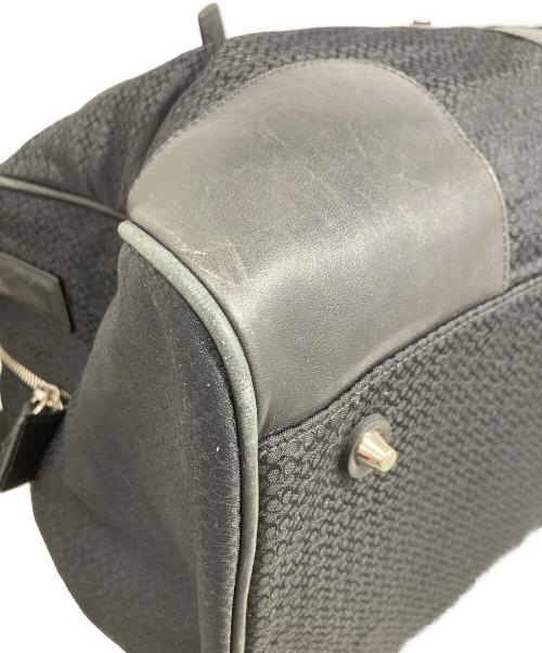 COACH（コーチ）COACH (コーチ) マイクロシグネチャー ボストンバッグ ブラックの古着・服飾アイテム