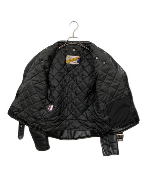 PERFECTO by Schott（パーフェクト バイ ショット）PERFECTO by Schott (パーフェクト バイ ショット) ライダースジャケット ブラック サイズ:36の古着・服飾アイテム