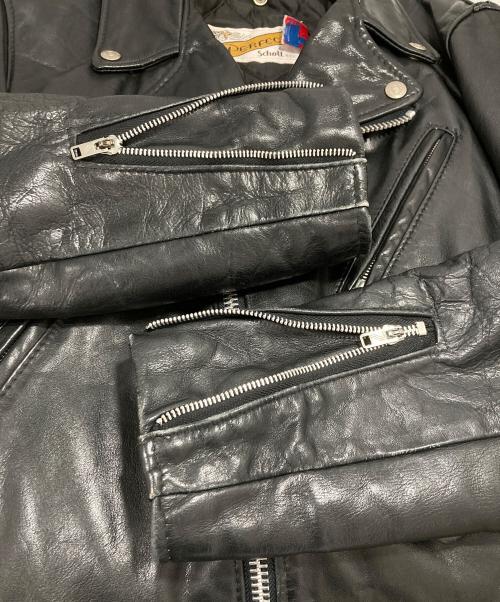 PERFECTO by Schott（パーフェクト バイ ショット）PERFECTO by Schott (パーフェクト バイ ショット) ライダースジャケット ブラック サイズ:36の古着・服飾アイテム