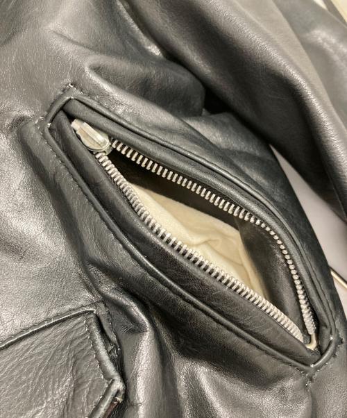 PERFECTO by Schott（パーフェクト バイ ショット）PERFECTO by Schott (パーフェクト バイ ショット) ライダースジャケット ブラック サイズ:36の古着・服飾アイテム