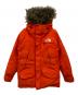 THE NORTH FACE（ザ ノース フェイス）の古着「ダウンジャケット」｜オレンジ
