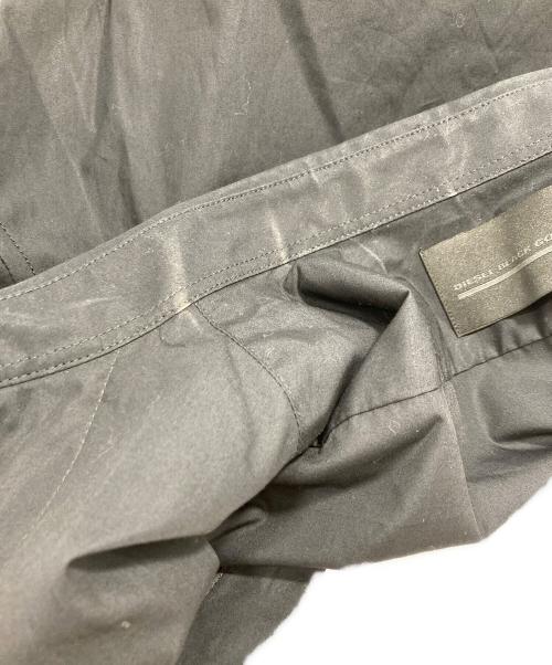 DIESEL Black Gold（ディーゼル ブラック ゴールド）DIESEL Black Gold (ディーゼル ブラック ゴールド) フリルシャツ ブラック サイズ:46の古着・服飾アイテム