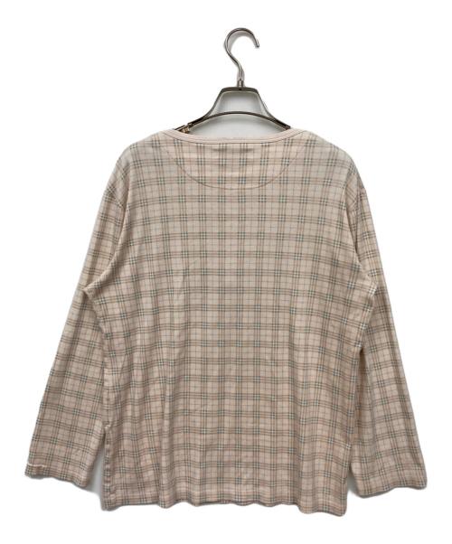BURBERRY LONDON（バーバリーロンドン）BURBERRY LONDON (バーバリーロンドン) カットソー ピンク サイズ:Lの古着・服飾アイテム