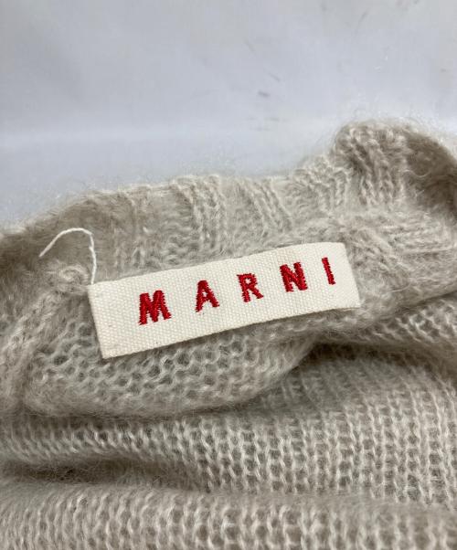 MARNI（マルニ）MARNI (マルニ) モヘアカーディガン グレー サイズ:38の古着・服飾アイテム