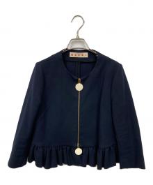 MARNI（マルニ）の古着「ジャケット」｜ネイビー