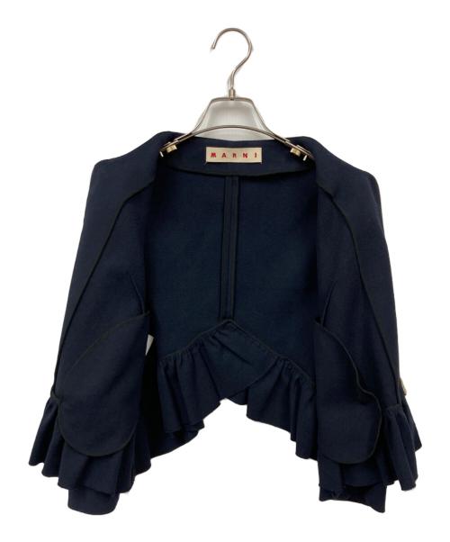 MARNI（マルニ）MARNI (マルニ) ジャケット ネイビー サイズ:38の古着・服飾アイテム
