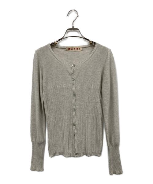 MARNI（マルニ）MARNI (マルニ) カーディガン グレー サイズ:40の古着・服飾アイテム