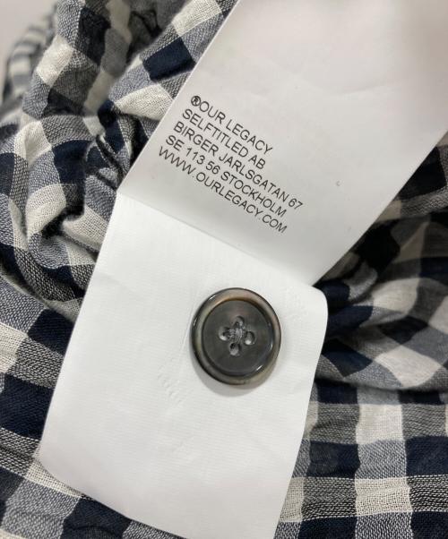 OUR LEGACY（アワーレガシー）OUR LEGACY (アワーレガシー) DARLING SHIRT ブラック サイズ:46の古着・服飾アイテム