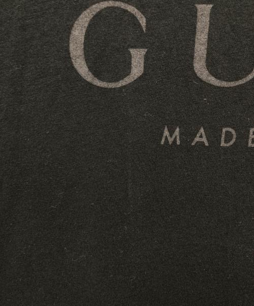 GUCCI（グッチ）GUCCI (グッチ) トーナルロゴ クルーネックTシャツ ブラック サイズ:Lの古着・服飾アイテム
