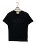 GUCCI（グッチ）の古着「トーナルロゴ クルーネックTシャツ」｜ブラック