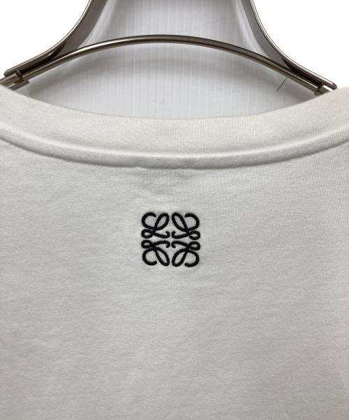 LOEWE（ロエベ）LOEWE (ロエベ) キャンドルプリントTシャツ ホワイト サイズ:Mの古着・服飾アイテム