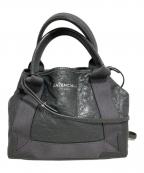 BALENCIAGAバレンシアガ）の古着「ネイビーカバスXS」｜グレー