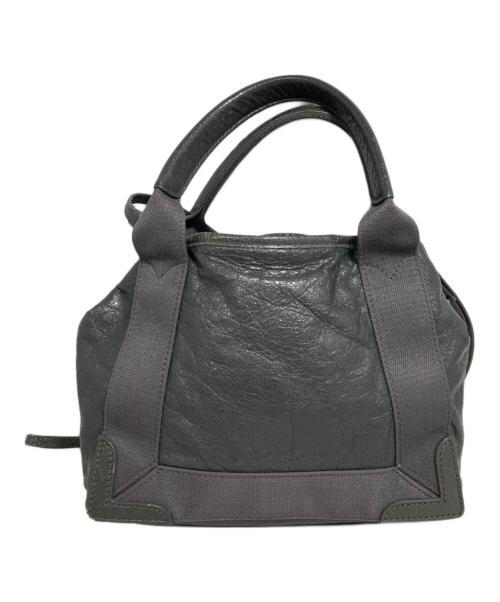 BALENCIAGA（バレンシアガ）BALENCIAGA (バレンシアガ) ネイビーカバスXS グレーの古着・服飾アイテム