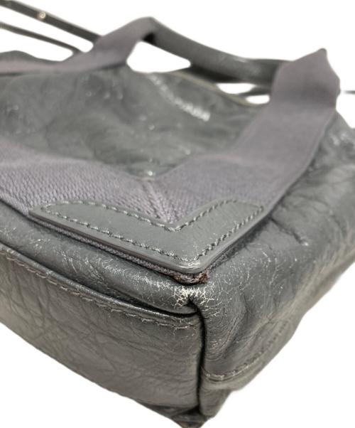 BALENCIAGA（バレンシアガ）BALENCIAGA (バレンシアガ) ネイビーカバスXS グレーの古着・服飾アイテム