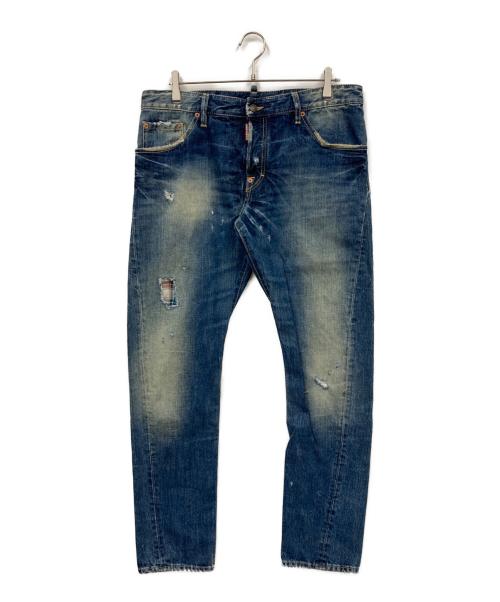 DSQUARED2（ディースクエアード）DSQUARED2 (ディースクエアード) デニムパンツ インディゴ サイズ:50の古着・服飾アイテム