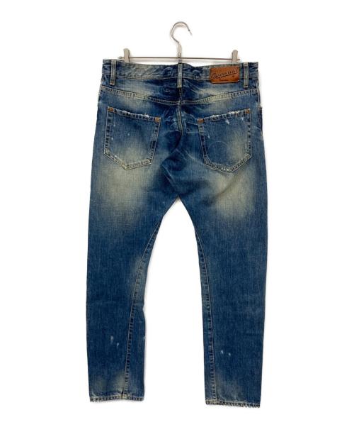 DSQUARED2（ディースクエアード）DSQUARED2 (ディースクエアード) デニムパンツ インディゴ サイズ:50の古着・服飾アイテム