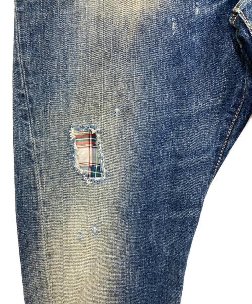 DSQUARED2（ディースクエアード）DSQUARED2 (ディースクエアード) デニムパンツ インディゴ サイズ:50の古着・服飾アイテム