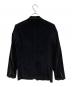 DIOR HOMME (ディオール オム) ベロアテーラードジャケット ブラック サイズ:48：80000円