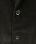 中古・古着 DIOR HOMME (ディオール オム) ベロアテーラードジャケット ブラック サイズ:48：80000円