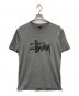 stussy（ステューシー）の古着「Tシャツ」｜グレー