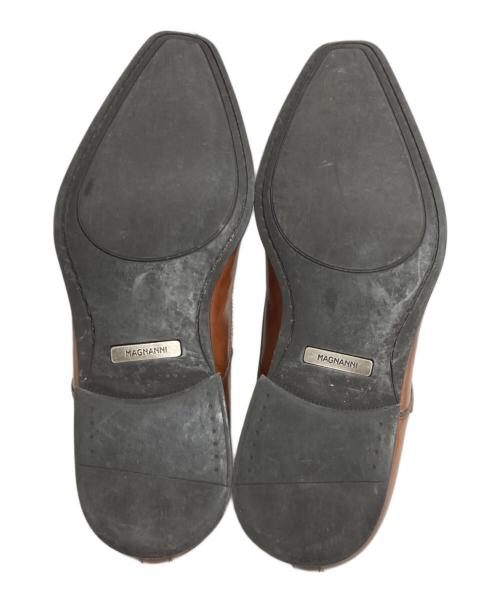 MAGNANNI（マグナーニ）MAGNANNI (マグナーニ) モンクストラップチャッカシューズ ブラウン サイズ:71/2の古着・服飾アイテム