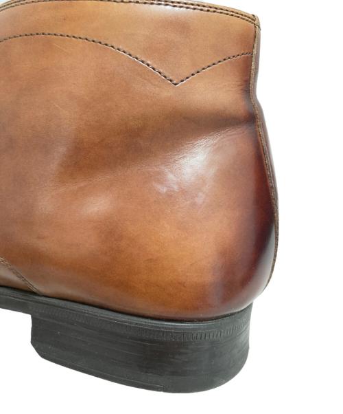 MAGNANNI（マグナーニ）MAGNANNI (マグナーニ) モンクストラップチャッカシューズ ブラウン サイズ:71/2の古着・服飾アイテム