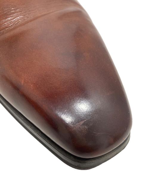 MAGNANNI（マグナーニ）MAGNANNI (マグナーニ) モンクストラップチャッカシューズ ブラウン サイズ:71/2の古着・服飾アイテム