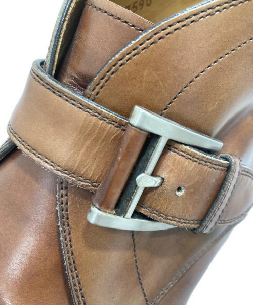MAGNANNI（マグナーニ）MAGNANNI (マグナーニ) モンクストラップチャッカシューズ ブラウン サイズ:71/2の古着・服飾アイテム