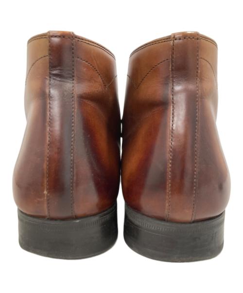 MAGNANNI（マグナーニ）MAGNANNI (マグナーニ) モンクストラップチャッカシューズ ブラウン サイズ:71/2の古着・服飾アイテム