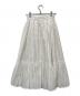 Her lip to (ハーリップトゥ) Sheer Check Volume Skirt ホワイト サイズ:5 未使用品：8000円