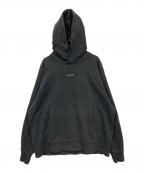 Acne studiosアクネ ストゥディオズ）の古着「フロントロゴフーディー」｜ブラック