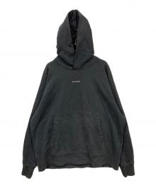 Acne studios（アクネ ストゥディオズ）の古着「フロントロゴフーディー」｜ブラック