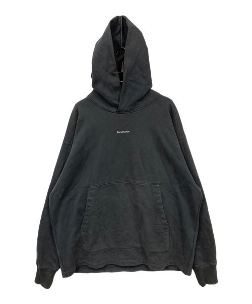 Acne studios（アクネ ストゥディオズ）Acne studios (アクネ ストゥディオズ) フロントロゴフーディー ブラック サイズ:Lの古着・服飾アイテム