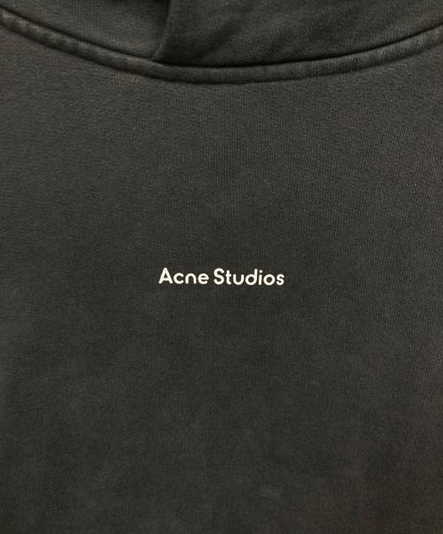 Acne studios（アクネ ストゥディオズ）Acne studios (アクネ ストゥディオズ) フロントロゴフーディー ブラック サイズ:Lの古着・服飾アイテム
