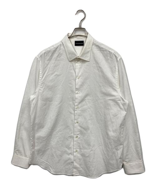 EMPORIO ARMANI（エンポリオ アルマーニ）EMPORIO ARMANI (エンポリオ アルマーニ) シャツ ホワイト サイズ:XLの古着・服飾アイテム