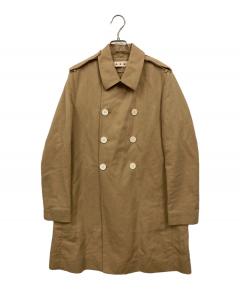 中古・古着通販】MARNI (マルニ) ステンカラーコート ブラック サイズ
