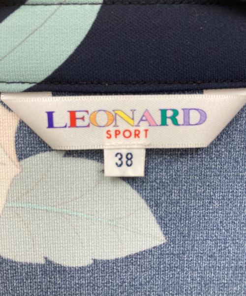 LEONARD SPORT（レオナール スポーツ）LEONARD SPORT (レオナール スポーツ) ポロシャツ ネイビー サイズ:38の古着・服飾アイテム