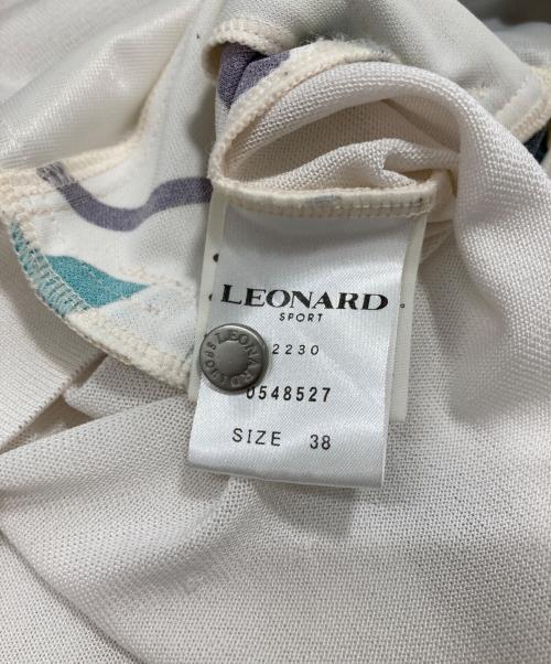 LEONARD SPORT（レオナール スポーツ）LEONARD SPORT (レオナール スポーツ) カーディガン ホワイト サイズ:Mの古着・服飾アイテム