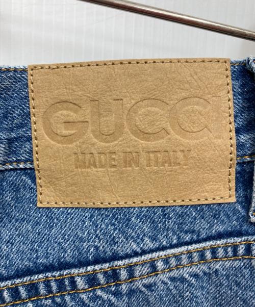 GUCCI（グッチ）GUCCI (グッチ) デニムパンツ インディゴ サイズ:SIZEw24の古着・服飾アイテム