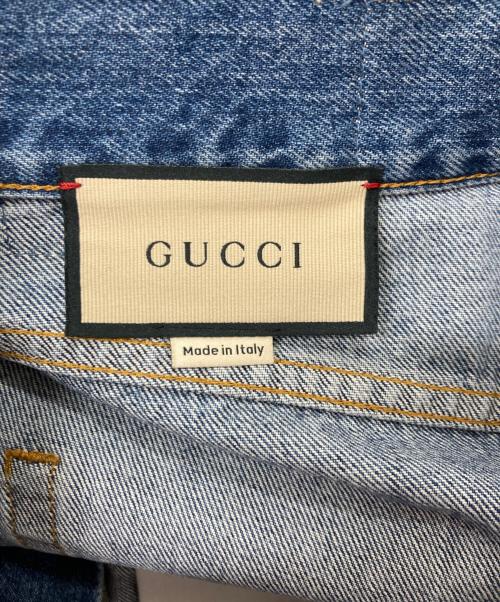 GUCCI（グッチ）GUCCI (グッチ) デニムパンツ インディゴ サイズ:SIZEw24の古着・服飾アイテム