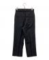 MSGM (エムエスジーエム) スラックス ブラック サイズ:44：8000円