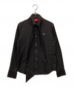 Vivienne Westwood RED LABELヴィヴィアンウエストウッドレッドレーベル）の古着「シャツ」｜ブラック