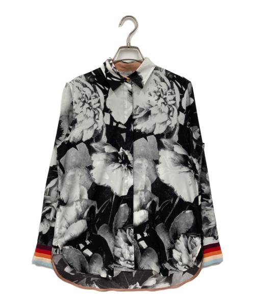 PAUL SMITH（ポールスミス）PAUL SMITH (ポールスミス) 総柄シャツ ホワイト サイズ:40の古着・服飾アイテム