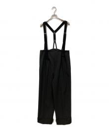TODAYFUL（トゥデイフル）の古着「サスペンダー付キュロット」｜ブラック