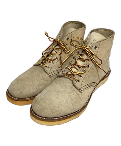 RED WING（レッドウィング）RED WING (レッドウィング) ブーツ ベージュ サイズ:26.5の古着・服飾アイテム