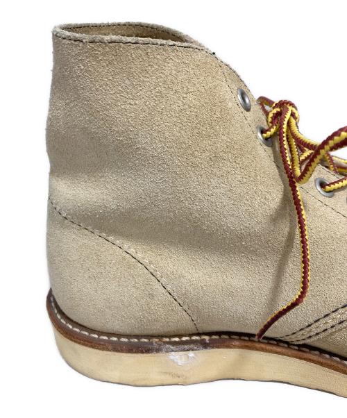 RED WING（レッドウィング）RED WING (レッドウィング) ブーツ ベージュ サイズ:26.5の古着・服飾アイテム