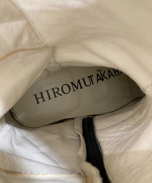 HIROMU TAKAHARA（ヒロムタカハラ）HIROMU TAKAHARA (ヒロムタカハラ) ブーツ ブラック サイズ:42　1/2の古着・服飾アイテム