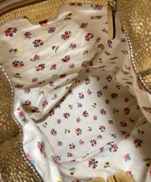 KENZO（ケンゾー）KENZO (ケンゾー) スタッズハンドバッグ ベージュの古着・服飾アイテム