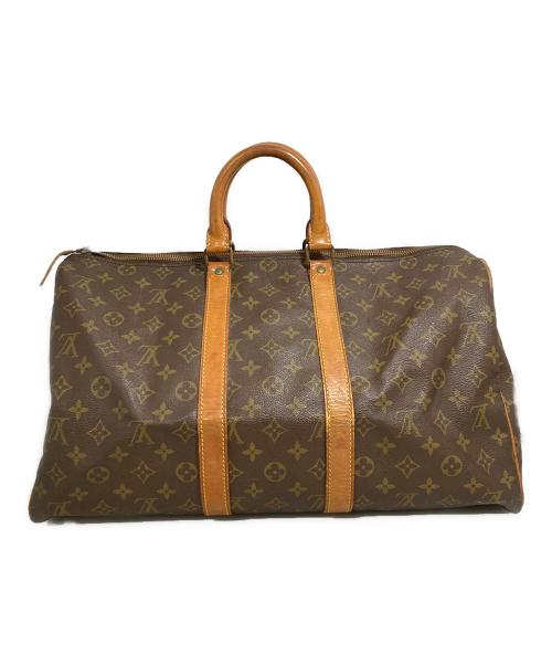 LOUIS VUITTON（ルイ ヴィトン）LOUIS VUITTON (ルイ ヴィトン) キーポル45/トラベルバッグ ブラウンの古着・服飾アイテム